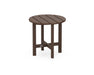 POLYWOOD Round 18" Side Table in Mahogany image