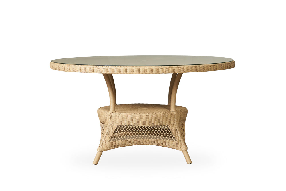 LOOM 49" ROUND UMBRELLA DINING TABLE