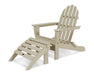 POLYWOOD Classic Adirondack 2-Piece Set in Sand image