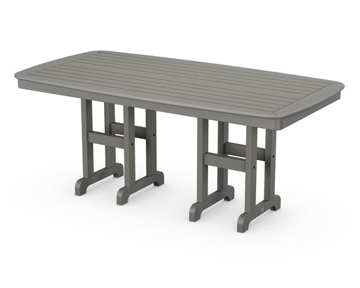 POLYWOOD Nautical 37" x 72" Dining Table in Slate Grey image