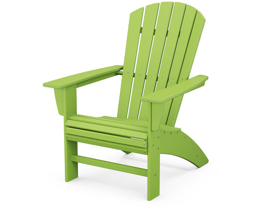 POLYWOOD Nautical Curveback Adirondack Chair in Lime image