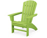 POLYWOOD Nautical Curveback Adirondack Chair in Lime image