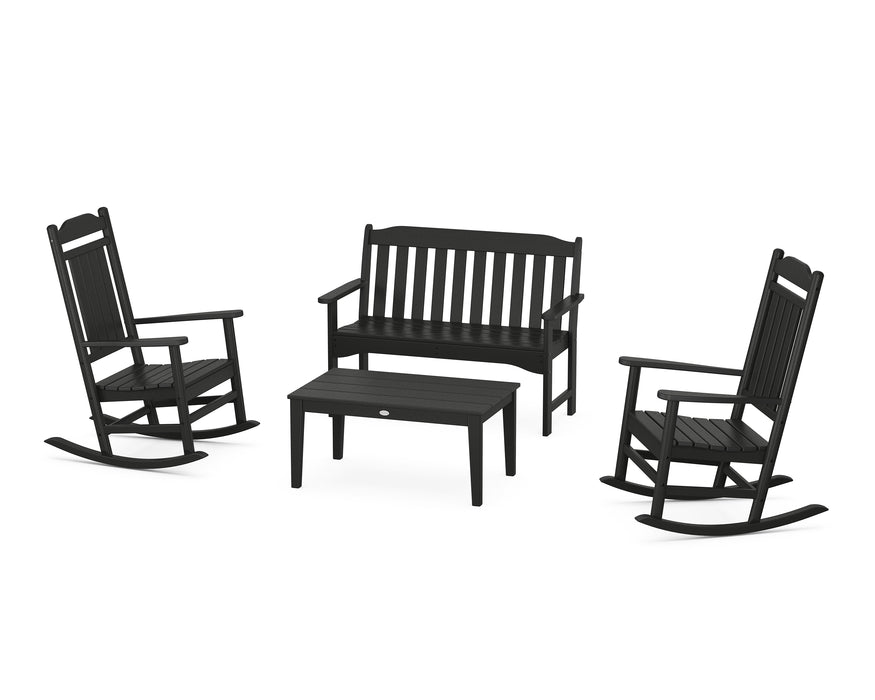 Country Living Country Living Legacy Rocking Chair 4-Piece Porch Set�� in Black image