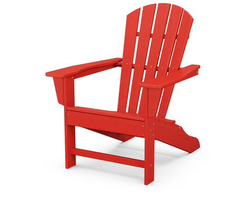 POLYWOOD Palm Coast Adirondack in Sunset Red image