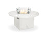 POLYWOOD Round 48" Fire Pit Table in Vintage White image