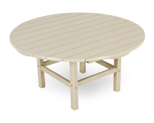 POLYWOOD Round 37" Conversation Table in Sand image