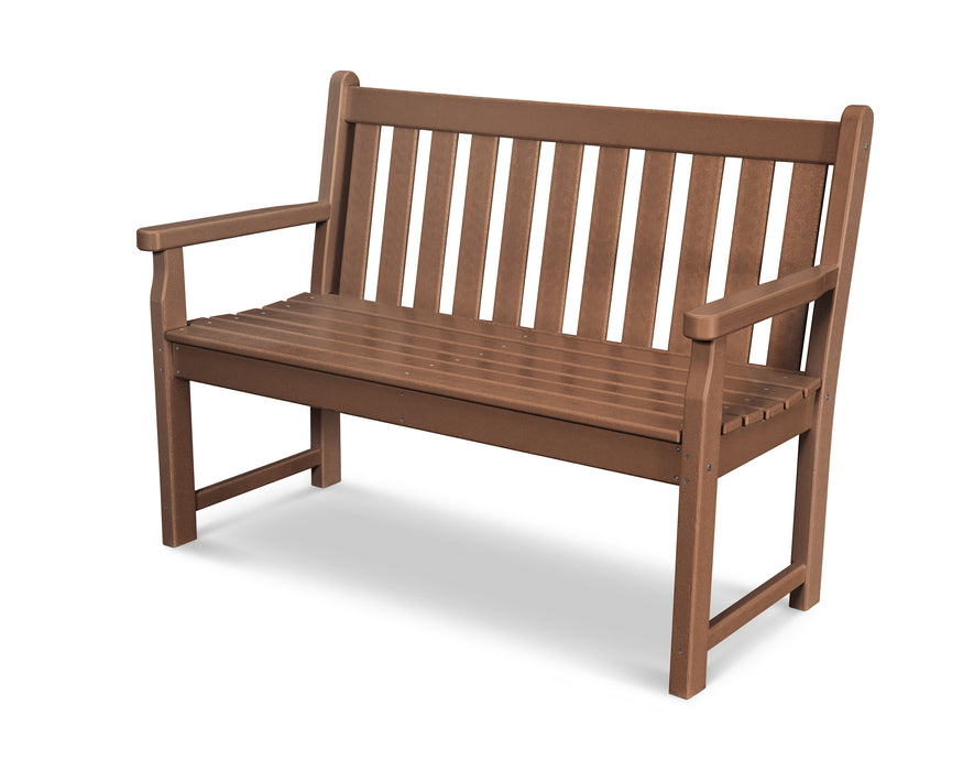 POLYWOOD Traditional Garden 48" Bench in Teak