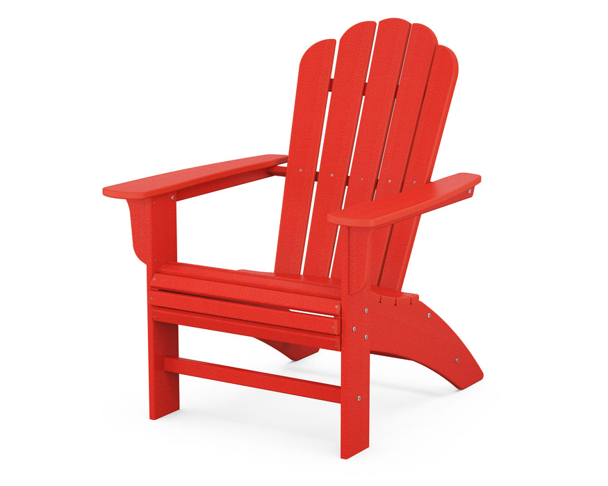 Country Living Country Living Curveback Adirondack Chair in Sunset Red