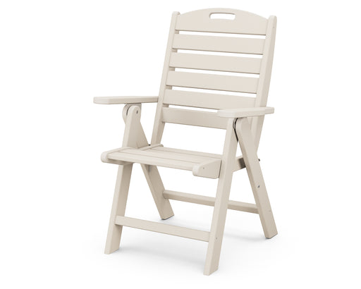 POLYWOOD Nautical Highback Chair in Sand image