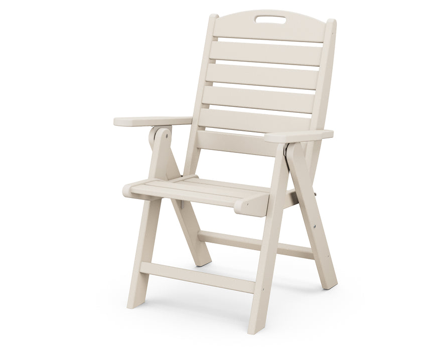 POLYWOOD Nautical Highback Chair in Sand image