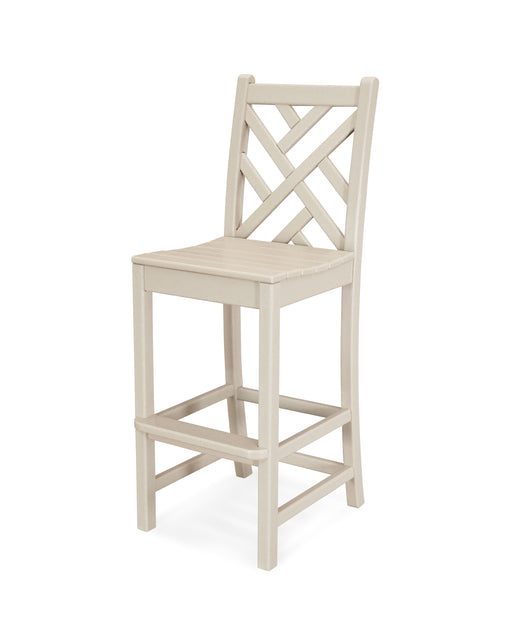 POLYWOOD Chippendale Bar Side Chair in Sand image