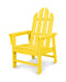 POLYWOOD Long Island Upright Adirondack Chair in Lemon image