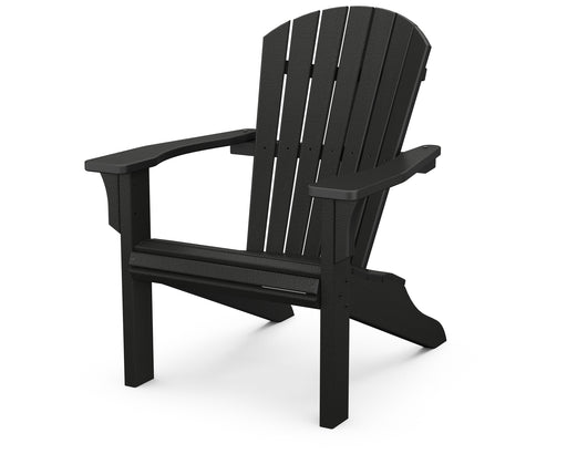 POLYWOOD Seashell Adirondack in Black image