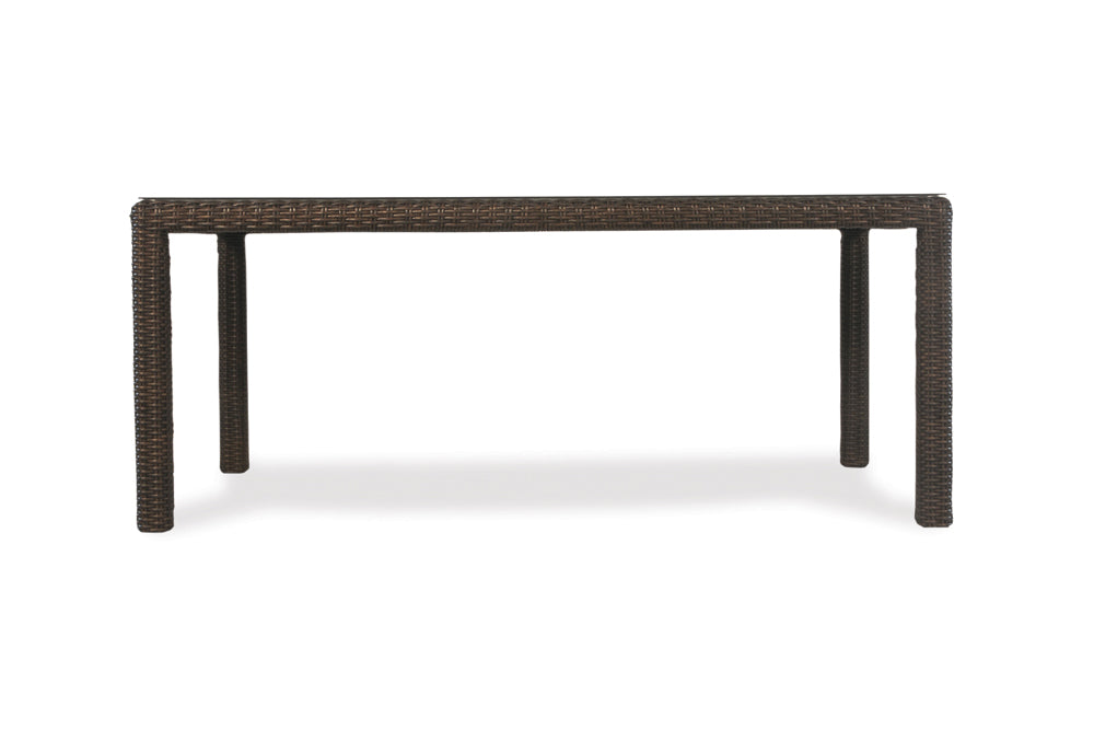 MESA 72" RECTANGULAR UMBRELLA DINING TABLE