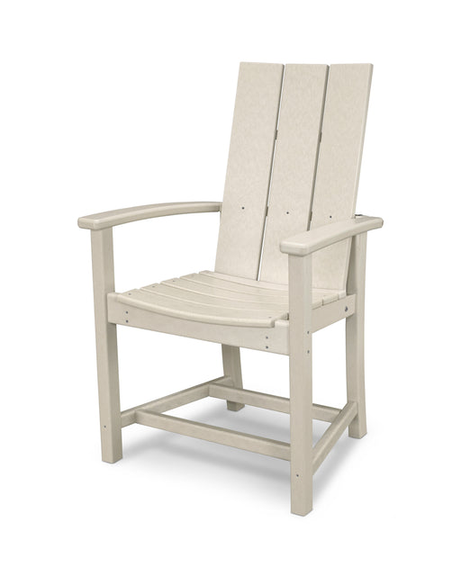 POLYWOOD Modern Upright Adirondack Chair in Sand image