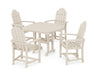 POLYWOOD Classic Adirondack 5-Piece Dining Set in Sand image