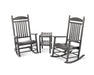 POLYWOOD Jefferson 3-Piece Rocker Set in Slate Grey image