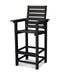 POLYWOOD Captain Bar Chair in Black image