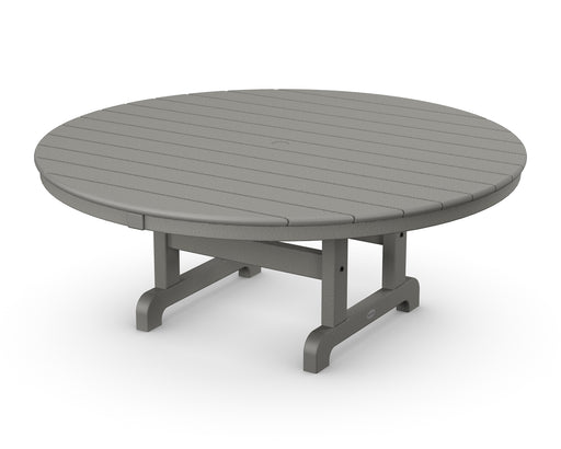 POLYWOOD Round 48" Conversation Table in Slate Grey image