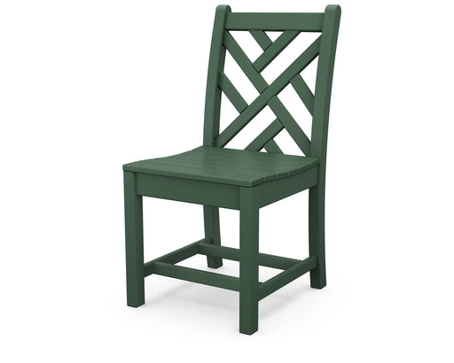 POLYWOOD Chippendale Dining Side Chair in Green image