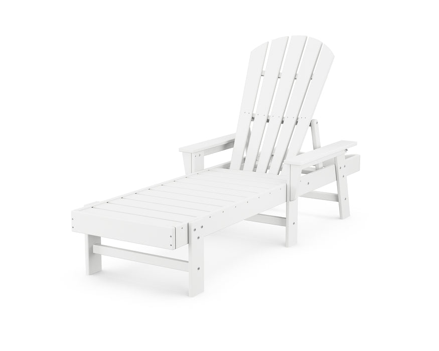 POLYWOOD South Beach Chaise in White image