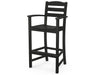 POLYWOOD La Casa Cafe Bar Arm Chair in Black image