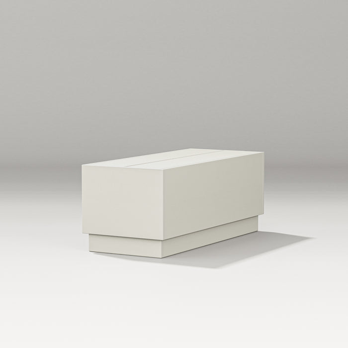 PW Designer Series Elevate Modular End Table in Vintage White