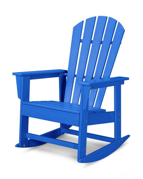 POLYWOOD South Beach Rocking Chair in Pacific Blue image