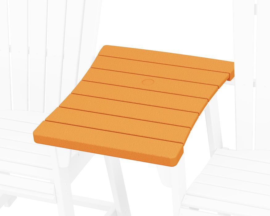 POLYWOOD 600 Series Straight Adirondack Dining Connecting Table in Tangerine