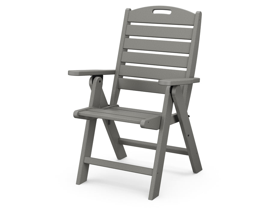 POLYWOOD Nautical Highback Chair in Slate Grey image
