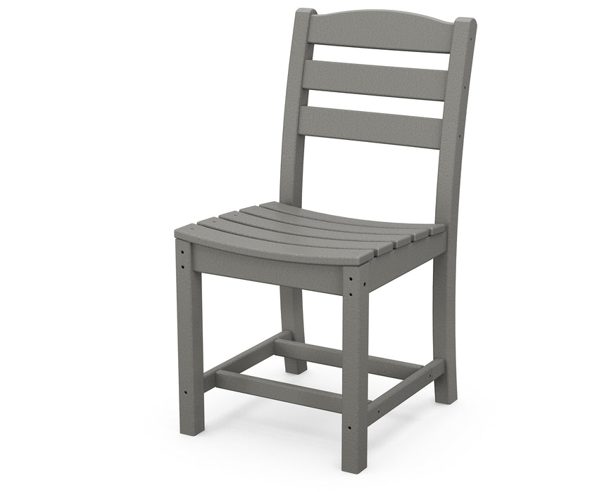 POLYWOOD La Casa Cafe Dining Side Chair in Slate Grey