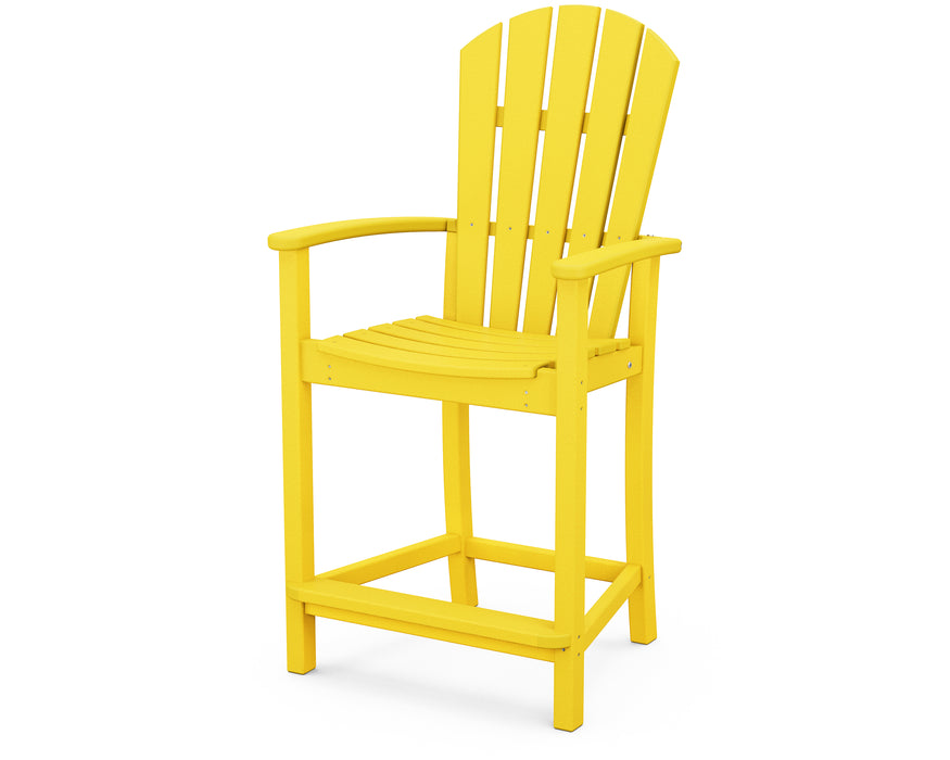 POLYWOOD Palm Coast Counter Chair in Lemon image