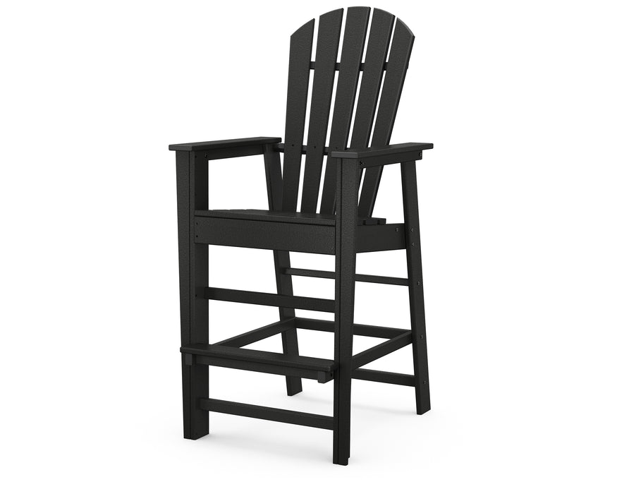 POLYWOOD South Beach Bar Chair in Black image