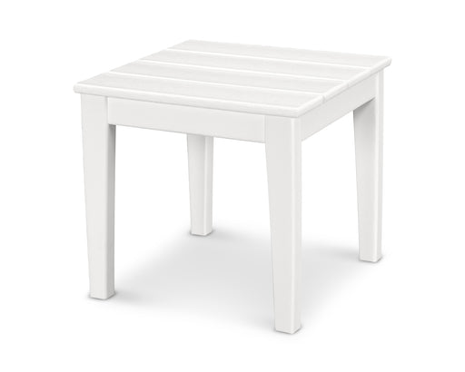 POLYWOOD Newport 18" End Table in White image