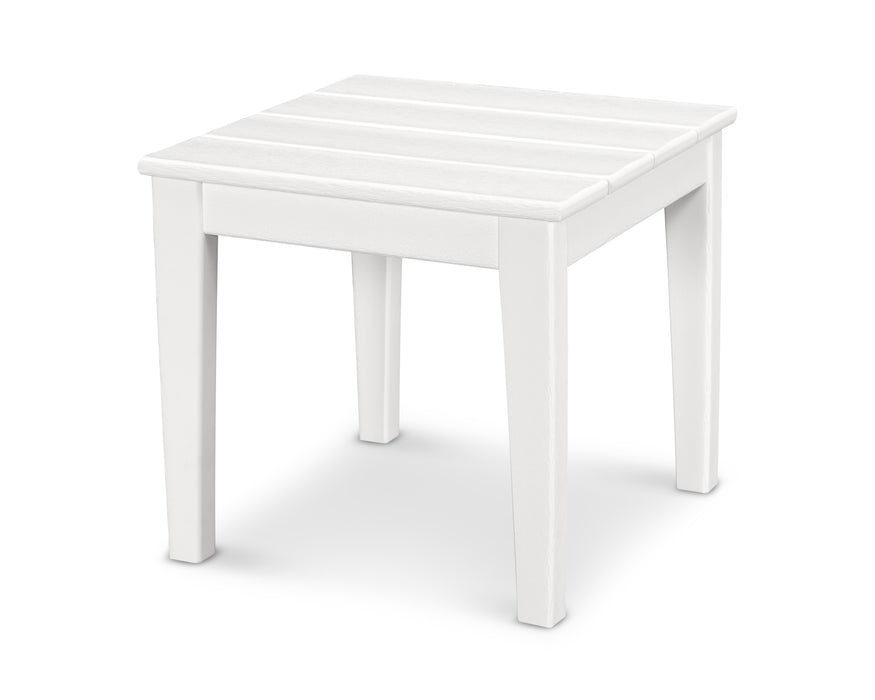 POLYWOOD Newport 18" End Table in White image