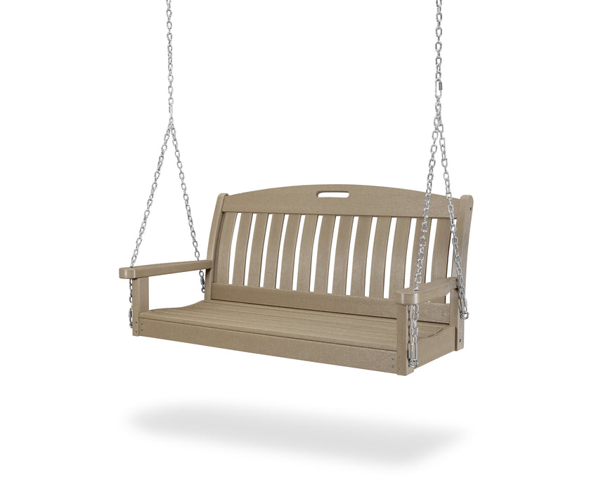 POLYWOOD Nautical 48" Swing in Vintage Sahara image