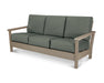 POLYWOOD Harbour Deep Seating Sofa in Vintage Sahara / Cast Sage image