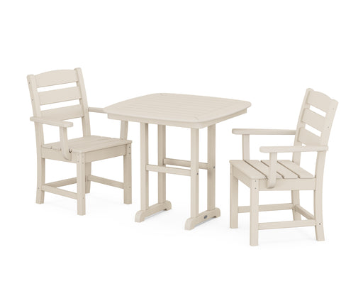 POLYWOOD Lakeside 3-Piece Dining Set in Sand image