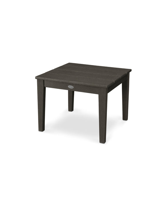 POLYWOOD Newport 22" End Table in Vintage Coffee image