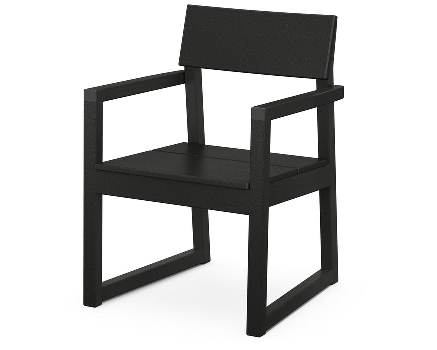 POLYWOOD EDGE Dining Arm Chair in Black image