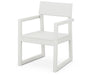 POLYWOOD EDGE Dining Arm Chair in Vintage White image