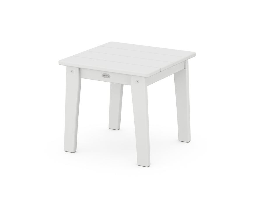 POLYWOOD Lakeside End Table in White image