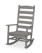 POLYWOOD Shaker Porch Rocking Chair in Slate Grey image