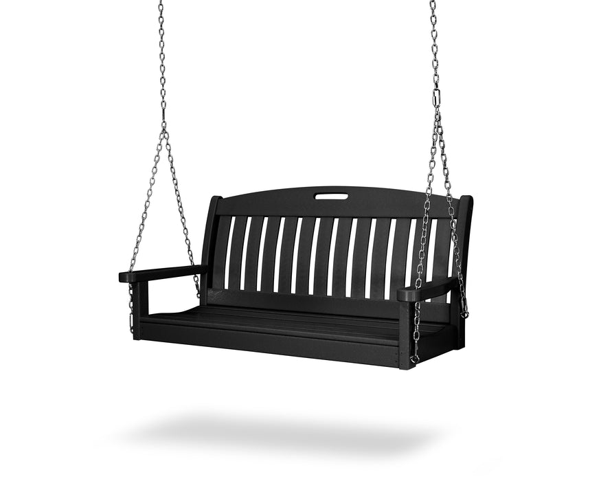 POLYWOOD Nautical 48" Swing in Black image