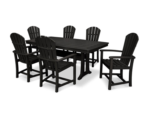 POLYWOOD 7 Piece  Palm Coast Dining Set in Black image