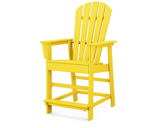 POLYWOOD South Beach Counter Chair in Lemon image