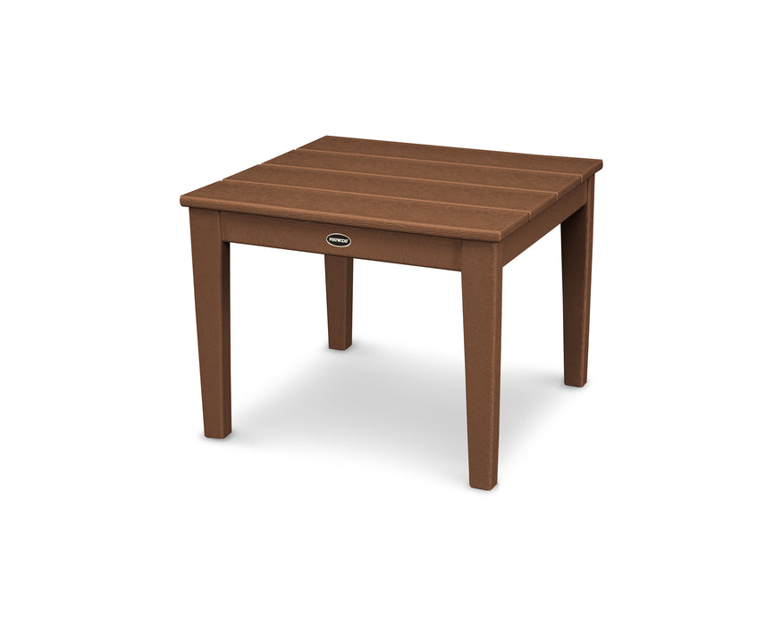 POLYWOOD Newport 22" End Table in Teak image