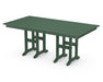 POLYWOOD Farmhouse 37" x 72" Dining Table in Green image