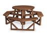 POLYWOOD Park 36" Round Picnic Table in Teak image