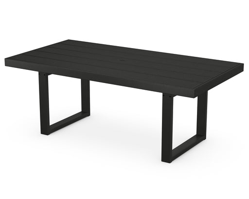 POLYWOOD EDGE 39" x 78" Dining Table in Black image